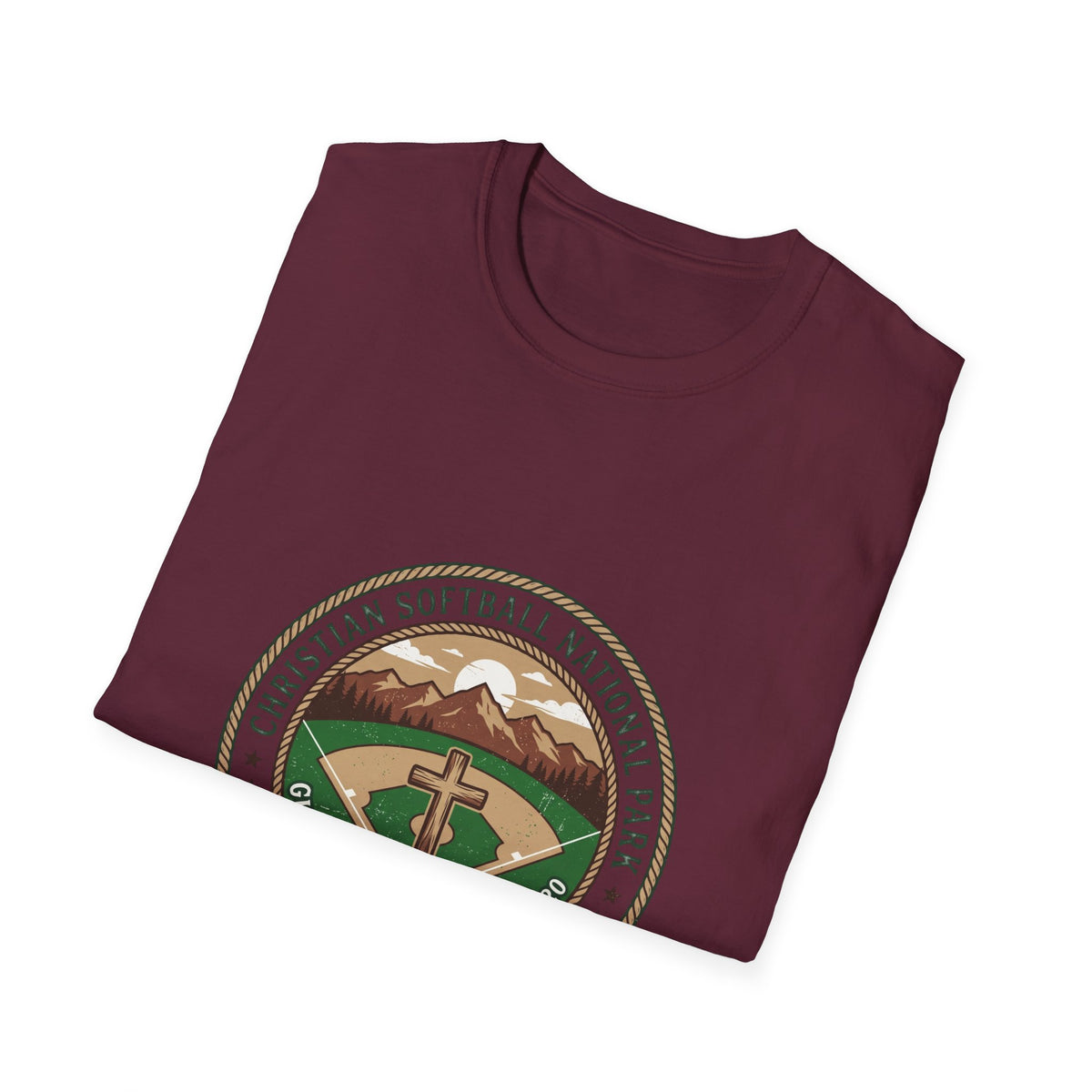 Christian softball national park T-shirts