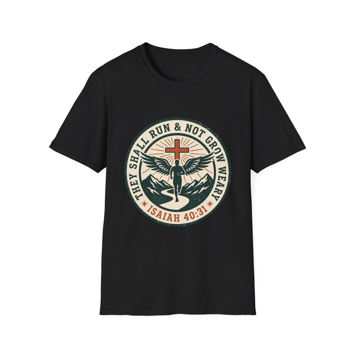 They shall run and not grow weary T-shirts