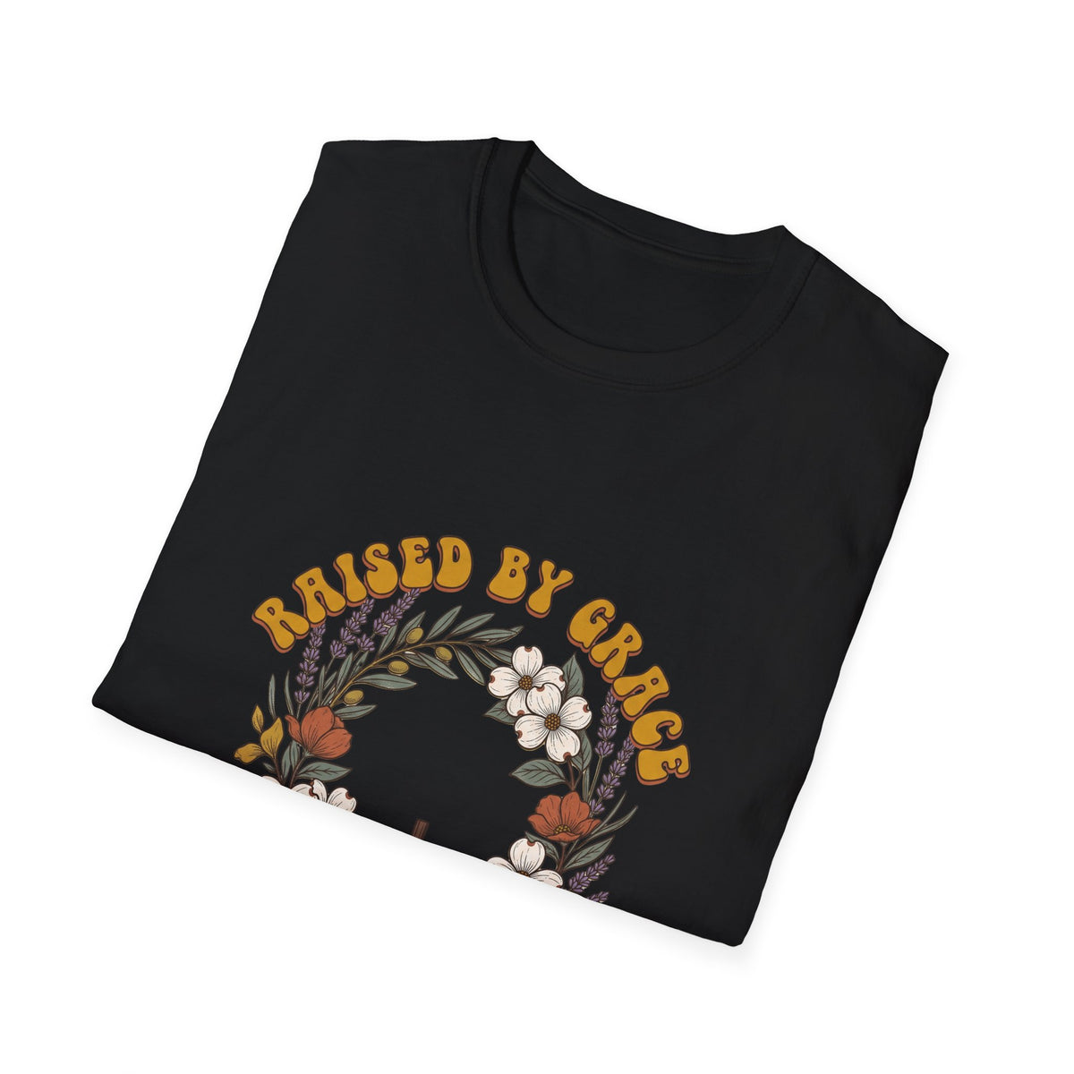 Raised by grace T-shirts