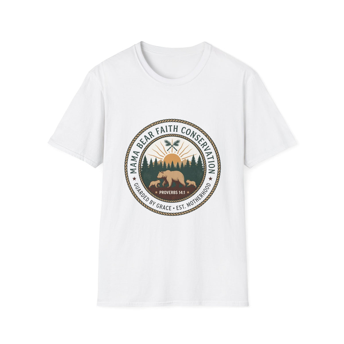 Mama bear faith conservation T-shirts (2)