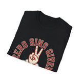 Zero sins given T-shirts