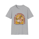 Clothed in strength and dignity T-shirts