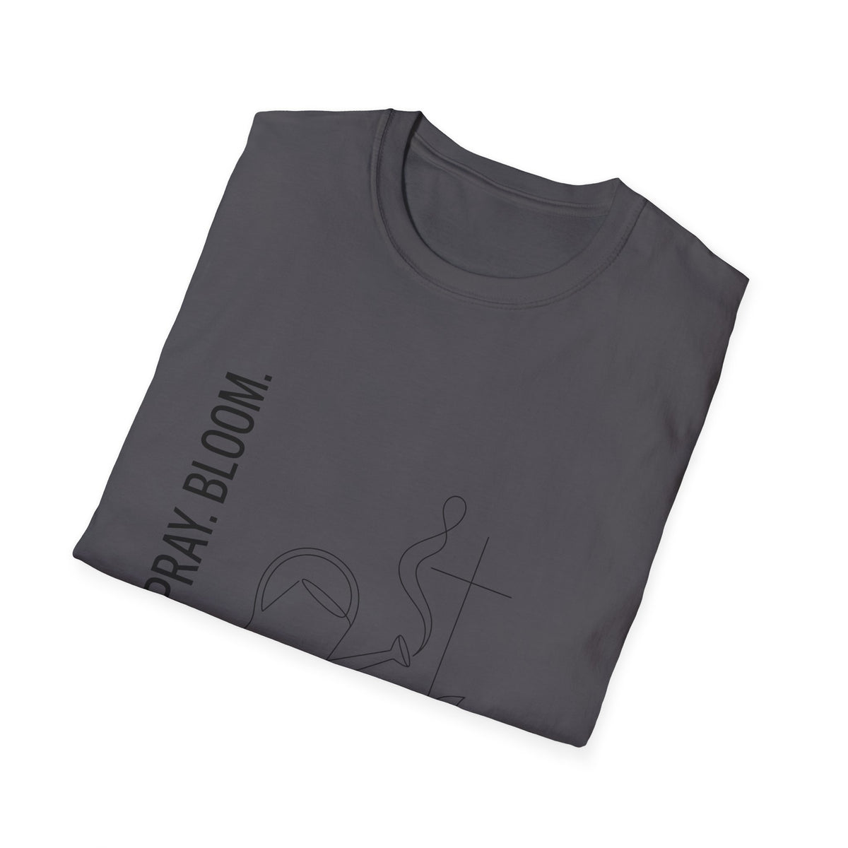 Plant pray bloom T-shirts