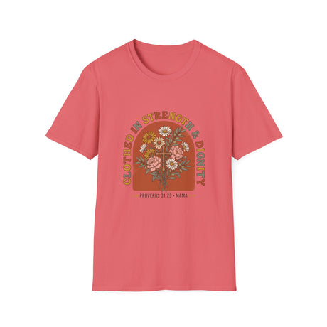 Clothed in strength and dignity T-shirts (2)