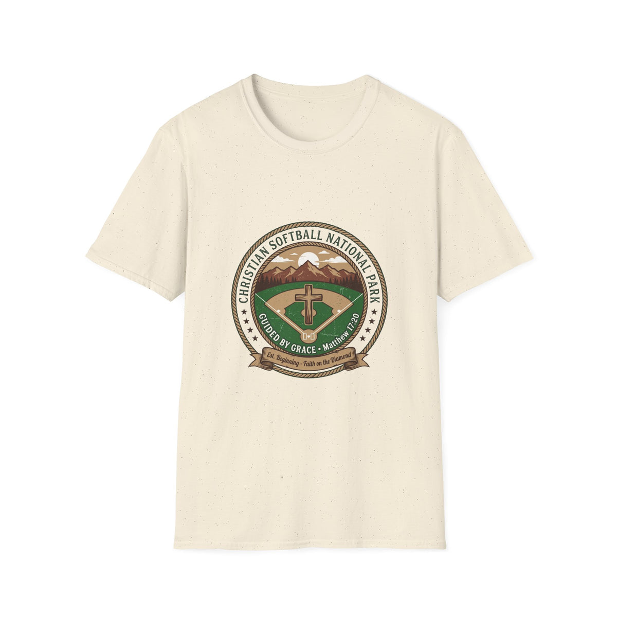 Christian softball national park T-shirts