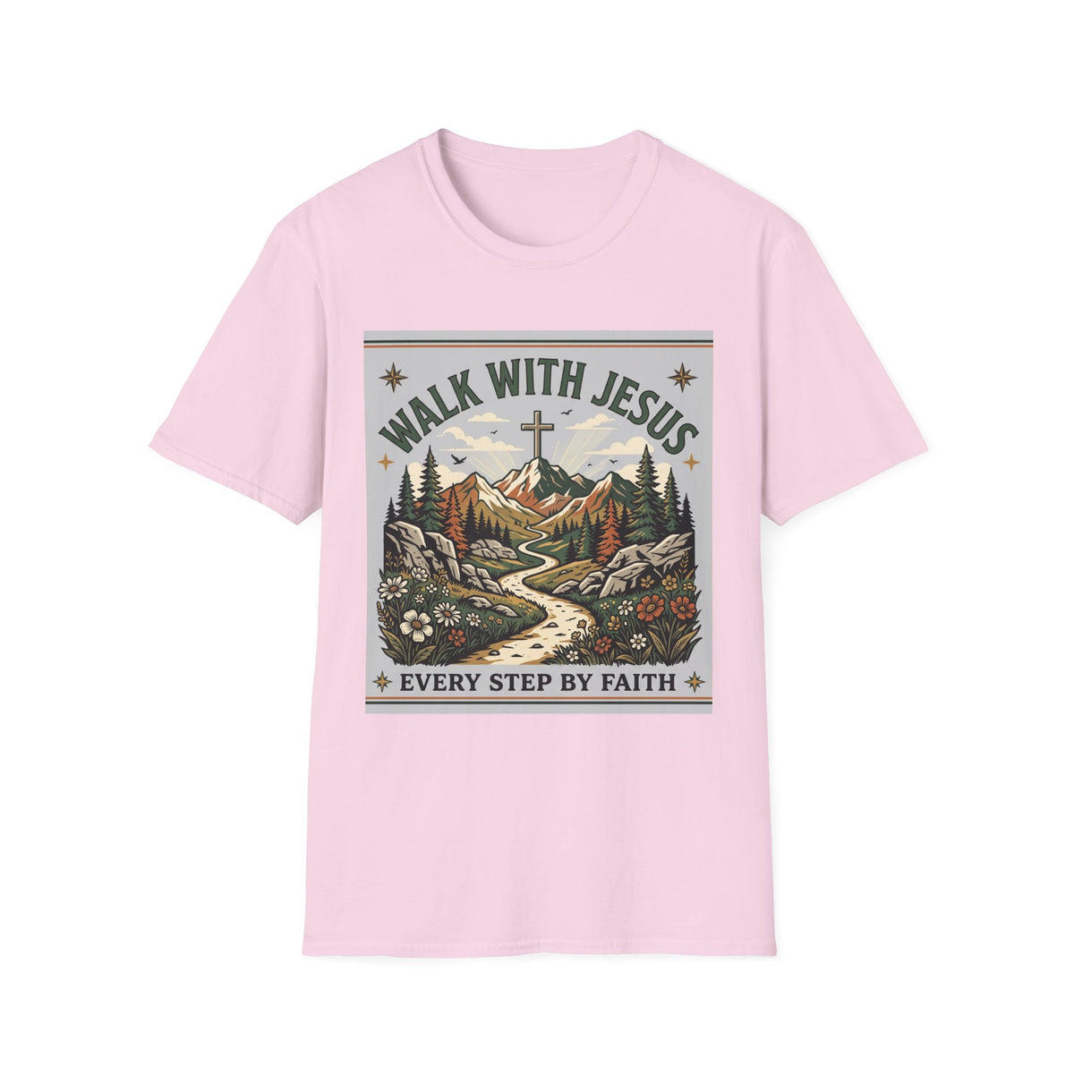Walk with jesus T-shirts