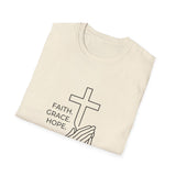 Faith Grace Hope T-shirts