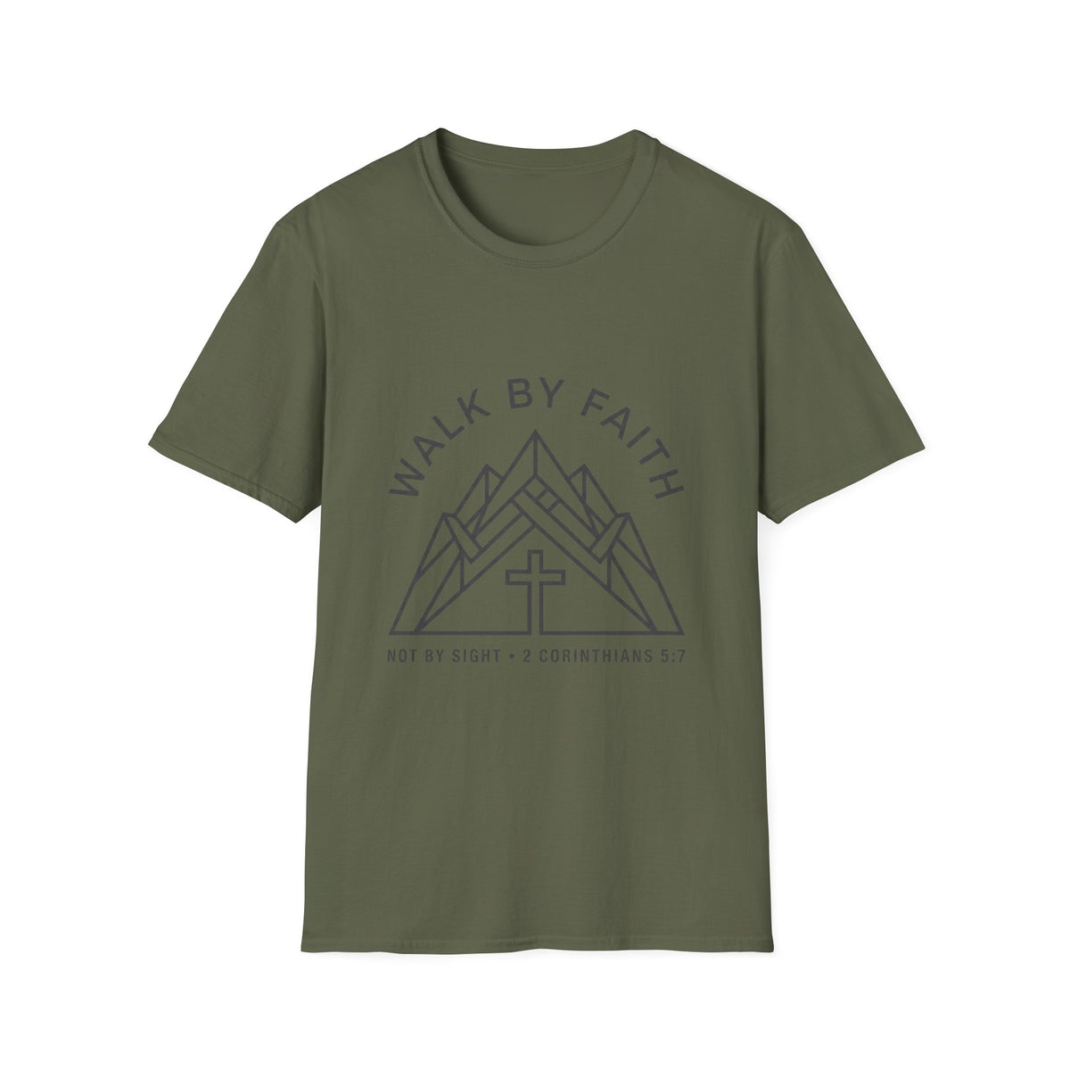 Walk by faith T-shirts