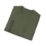 Plant pray bloom T-shirts