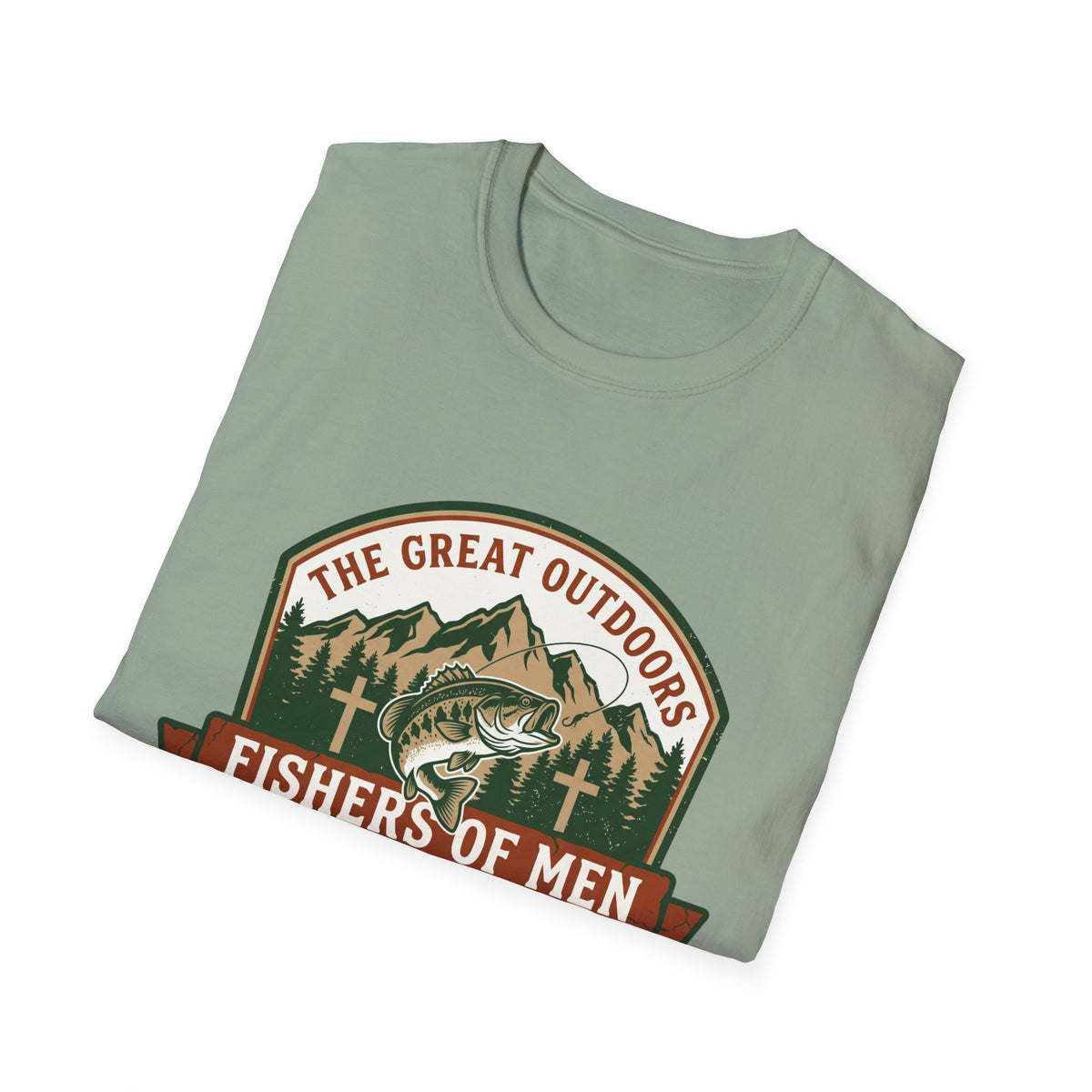 The great outdoors Fishers of men T-shirts
