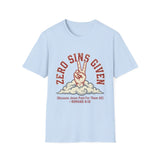 Zero sins given T-shirts