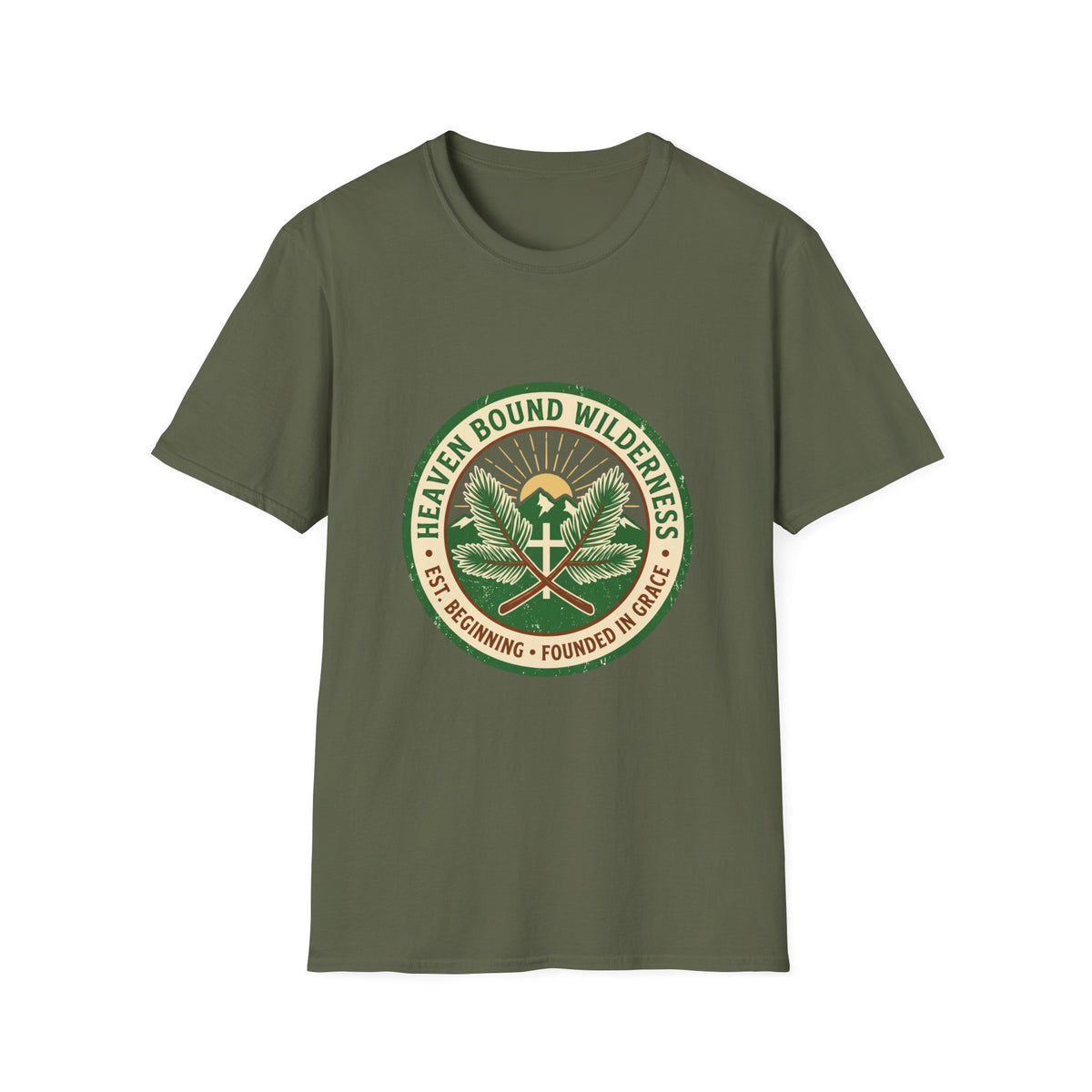 Heaven bound wilderness T-shirts