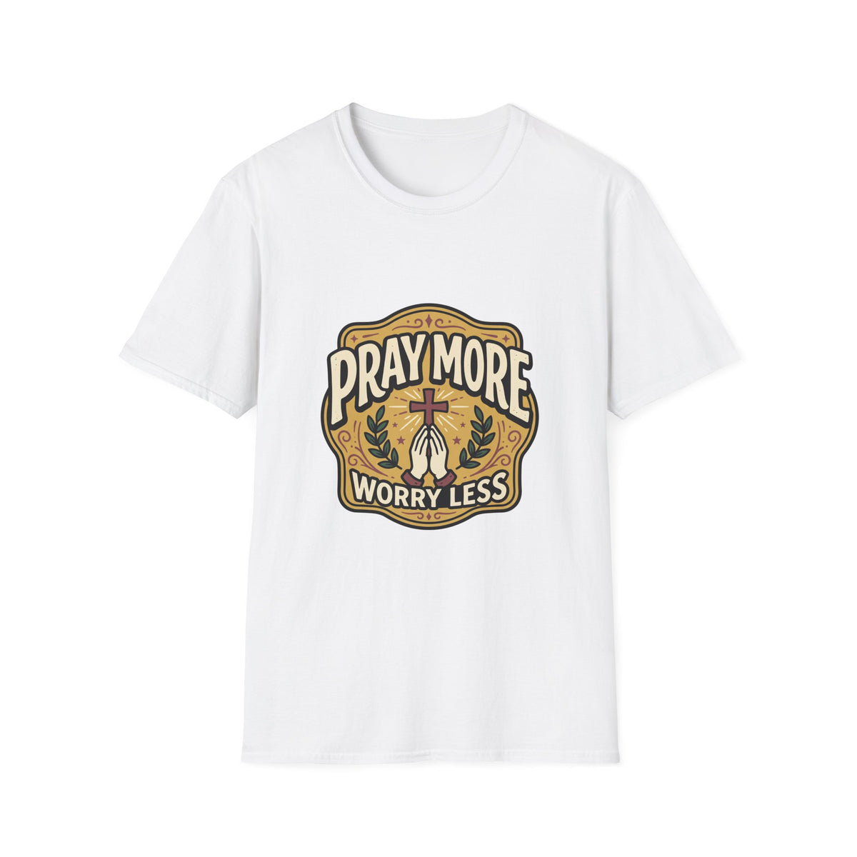 Pray more worry less T-shirts