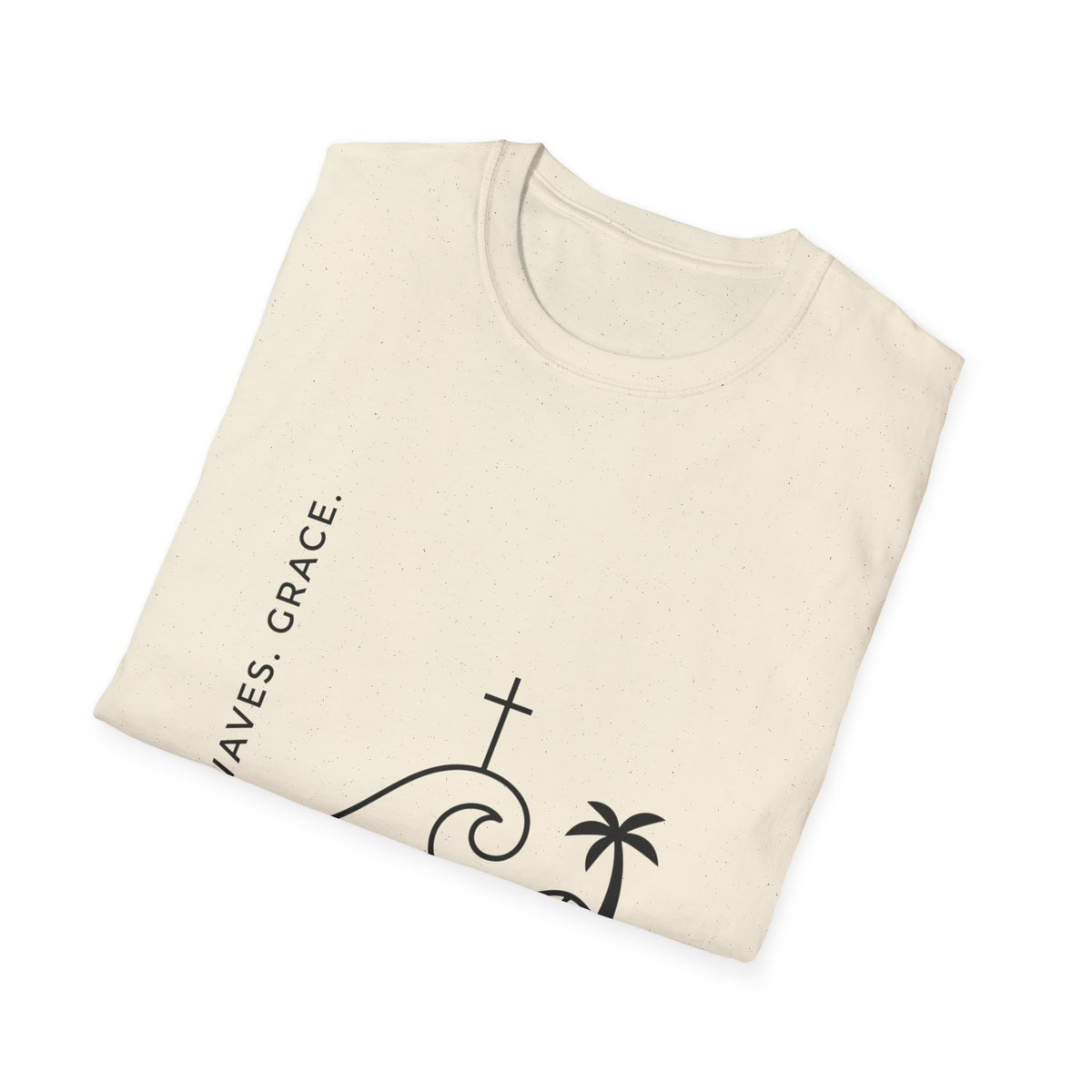Faith waves grace T-shirts