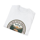 Mama bear faith conservation T-shirts