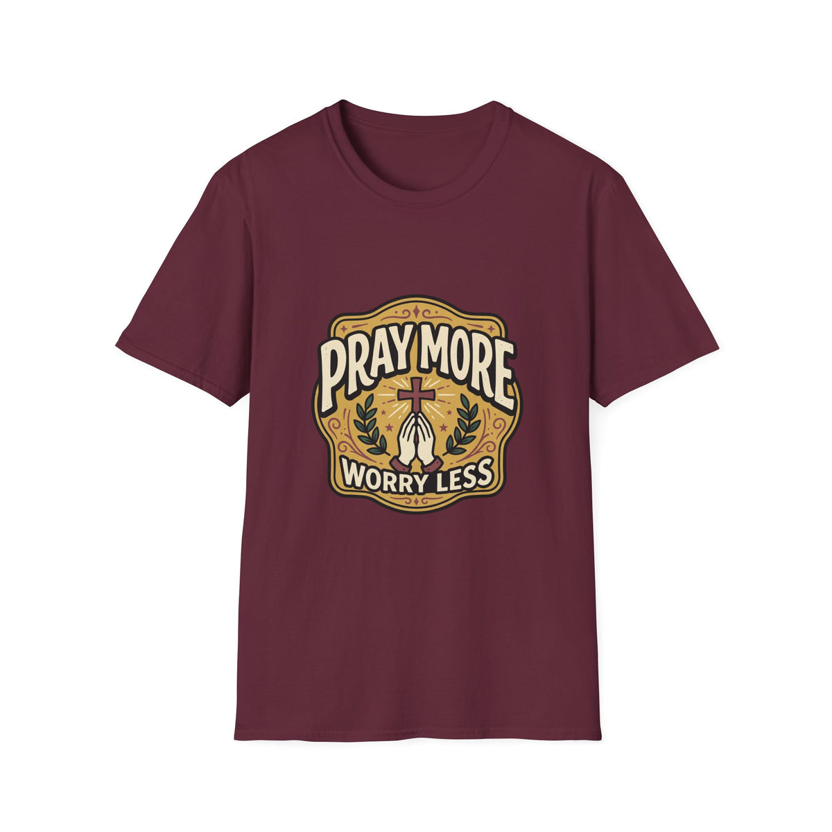 Pray more worry less T-shirts