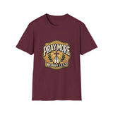 Pray more worry less T-shirts