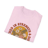 Clothed in strength and dignity T-shirts