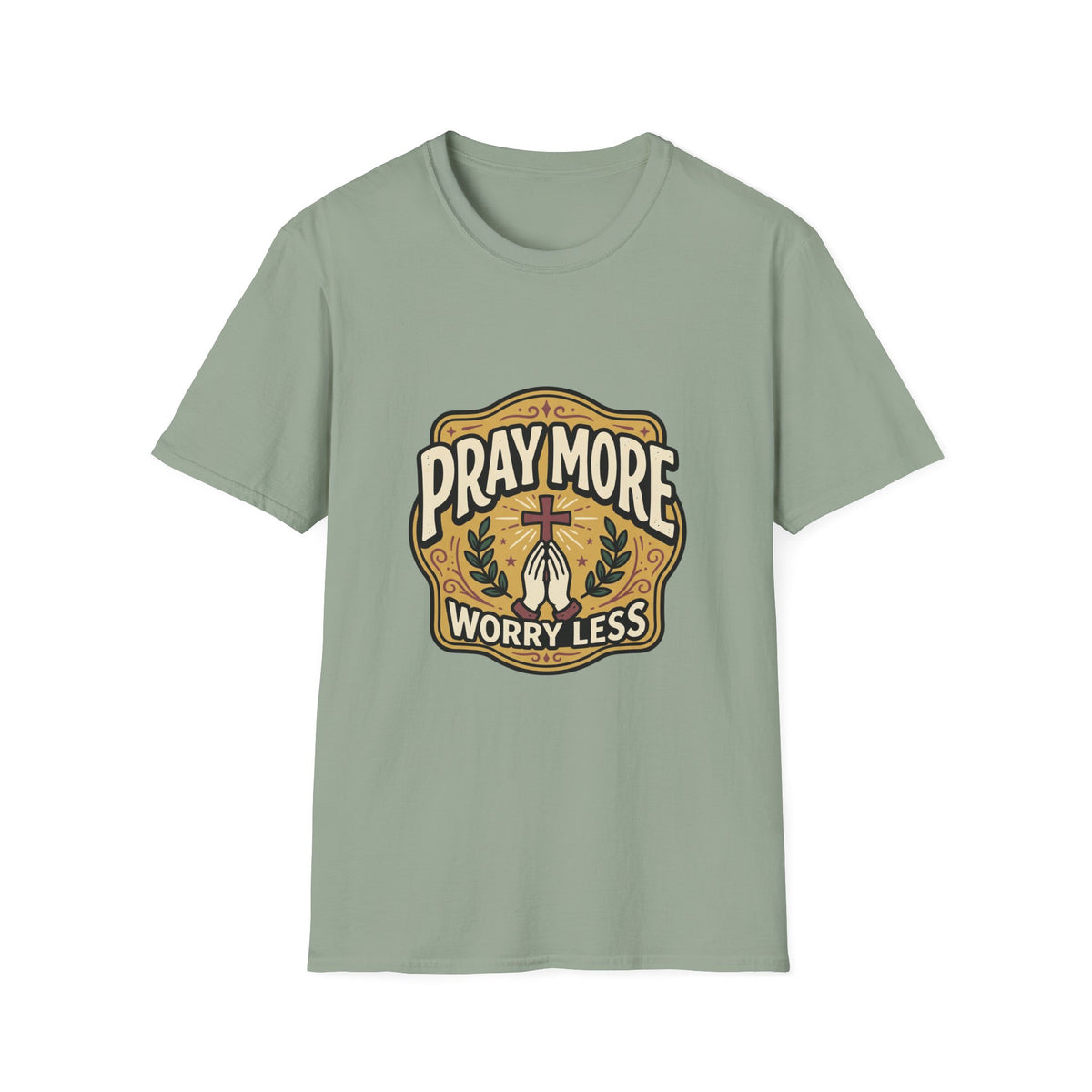 Pray more worry less T-shirts