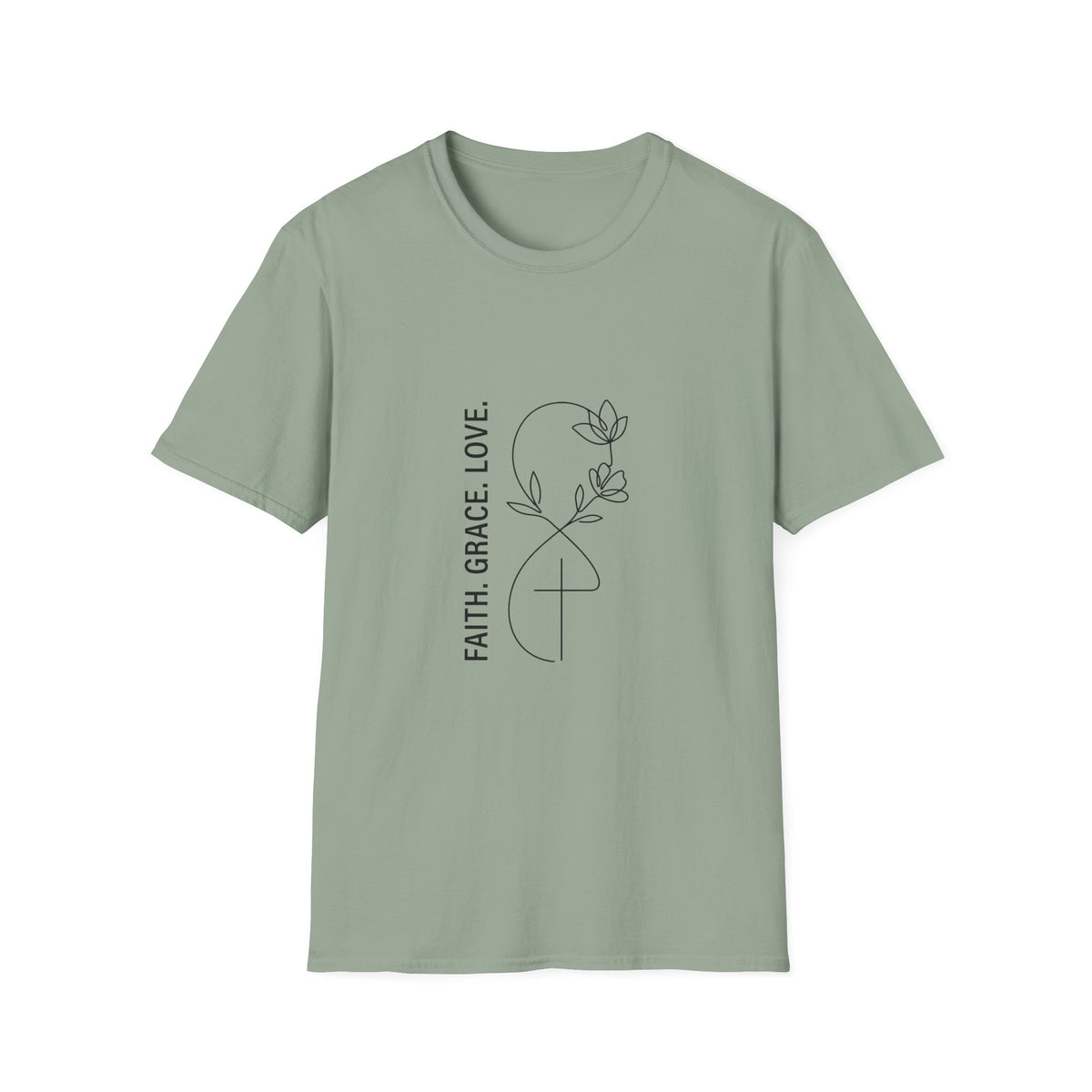 Faith grace love T-shirts