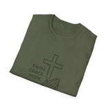 Faith Grace Hope T-shirts