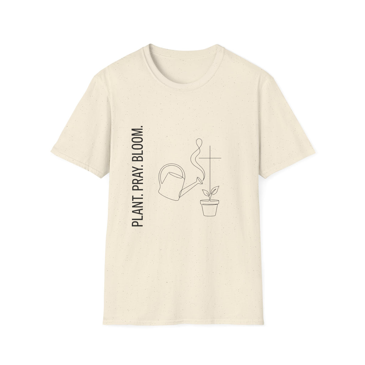 Plant pray bloom T-shirts
