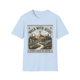 Walk with jesus T-shirts
