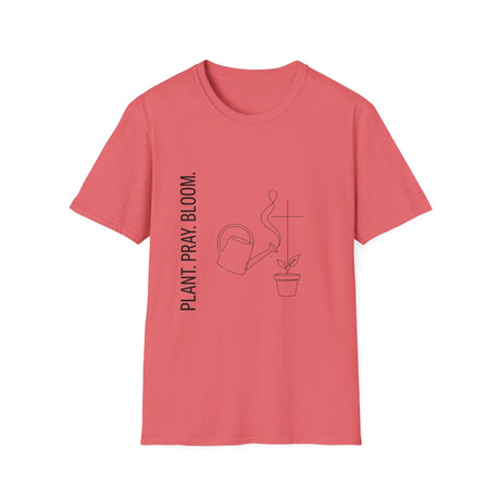 Plant pray bloom T-shirts