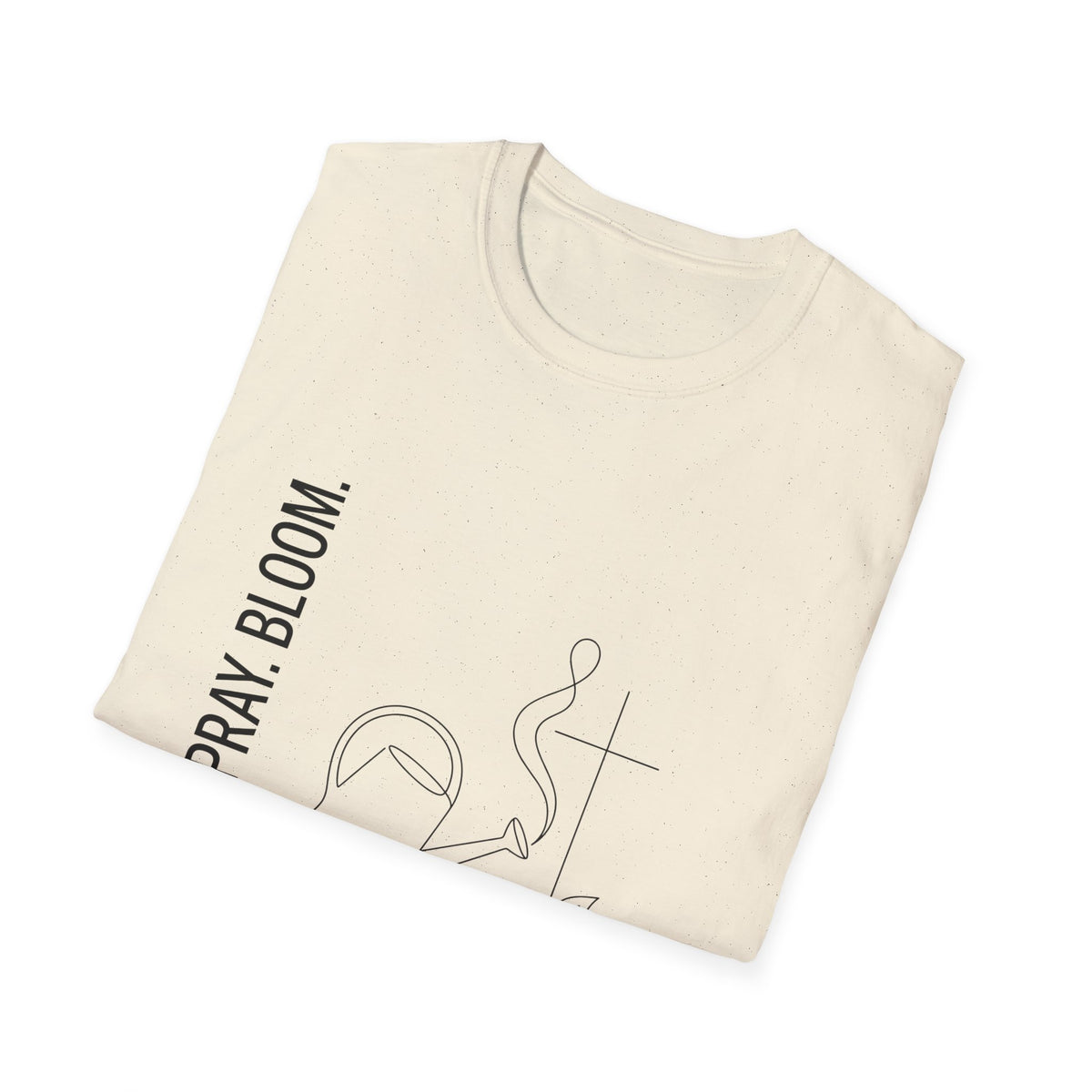 Plant pray bloom T-shirts