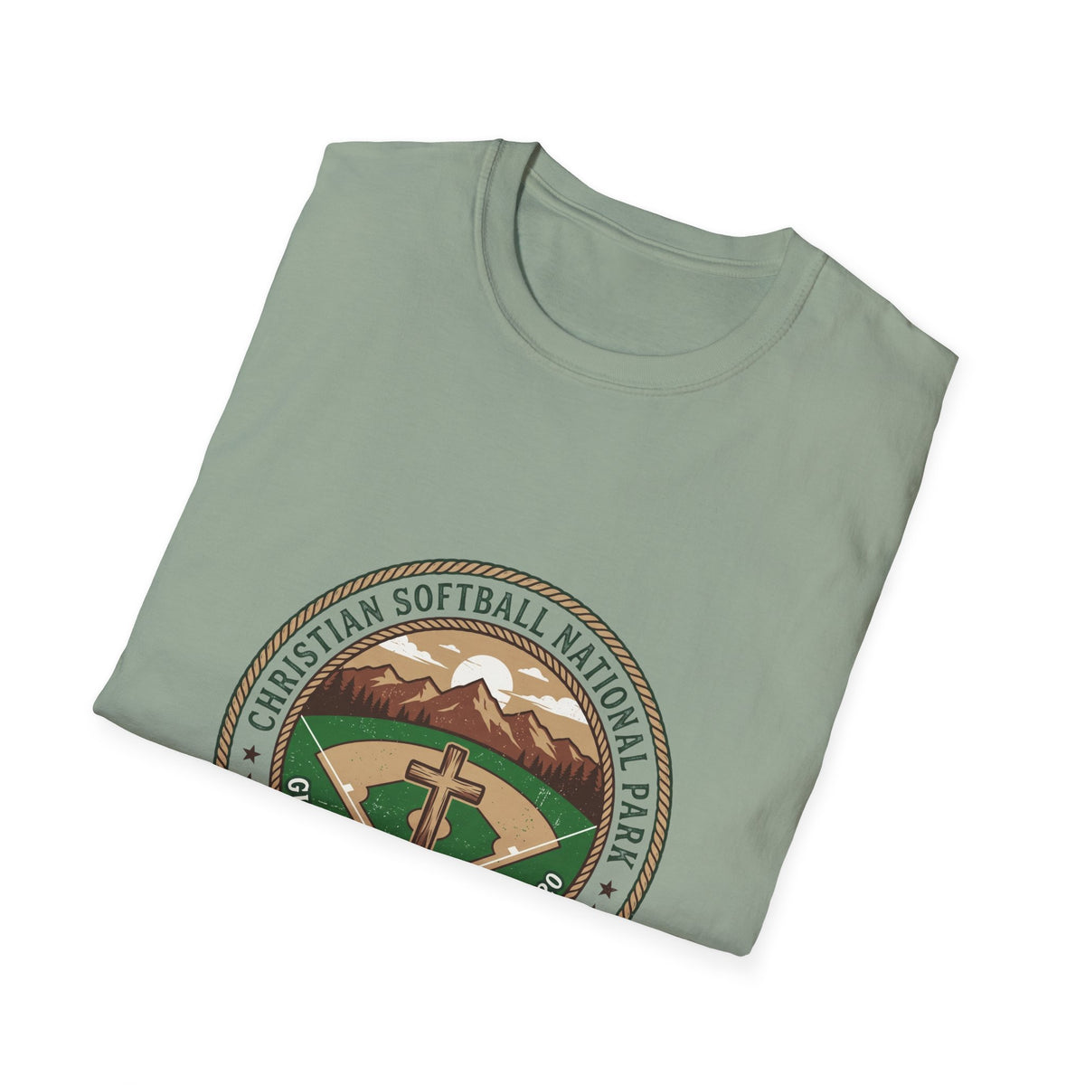 Christian softball national park T-shirts