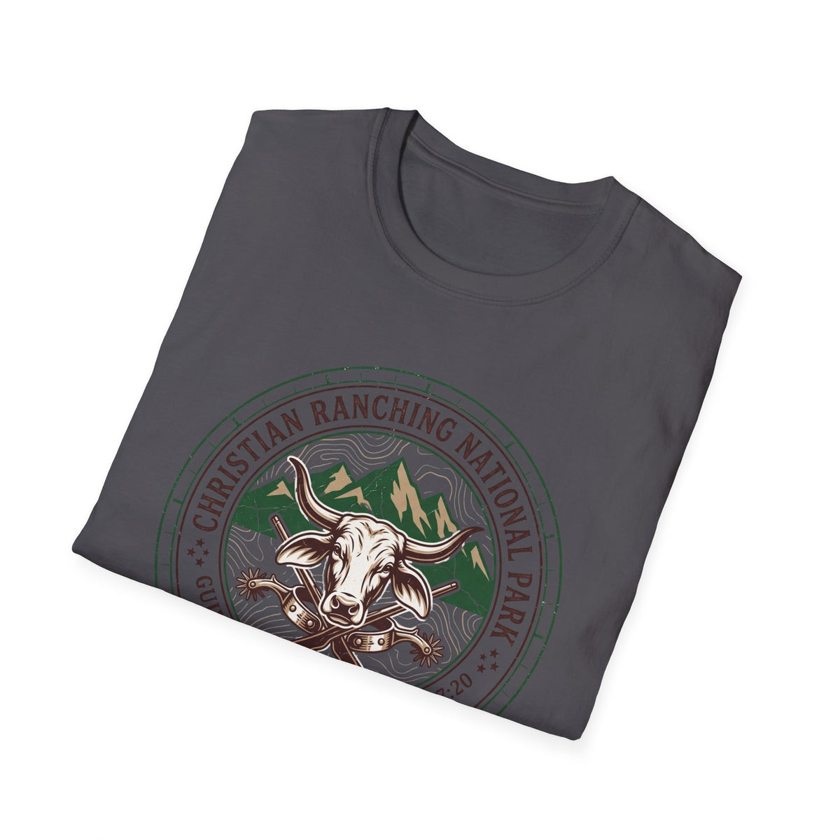 Christian ranching national park T-shirts