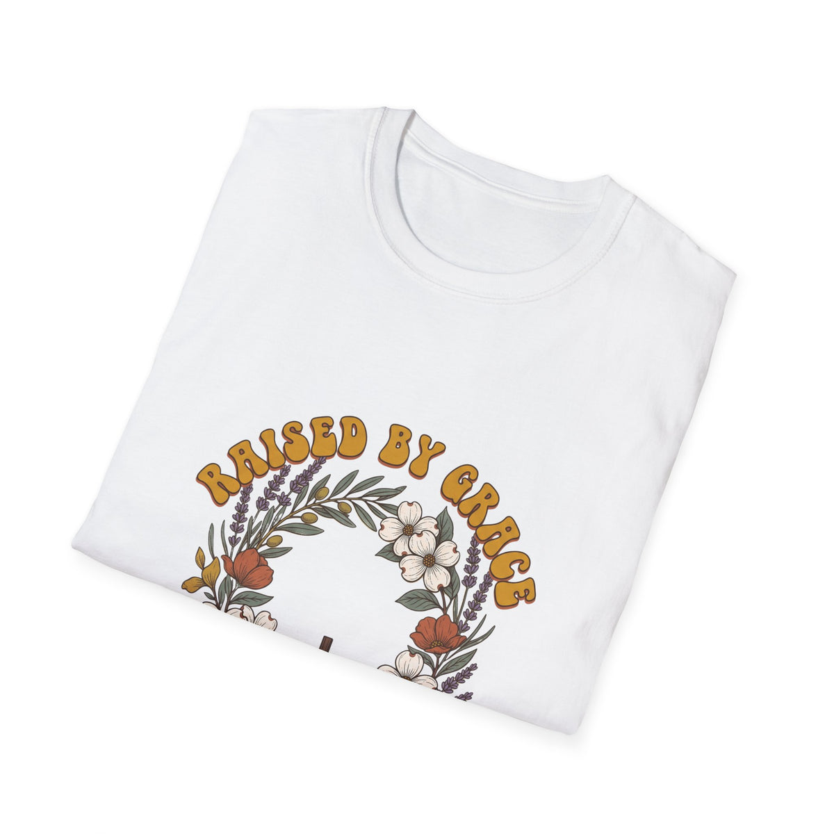 Raised by grace T-shirts