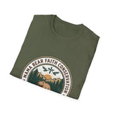Mama bear faith conservation T-shirts
