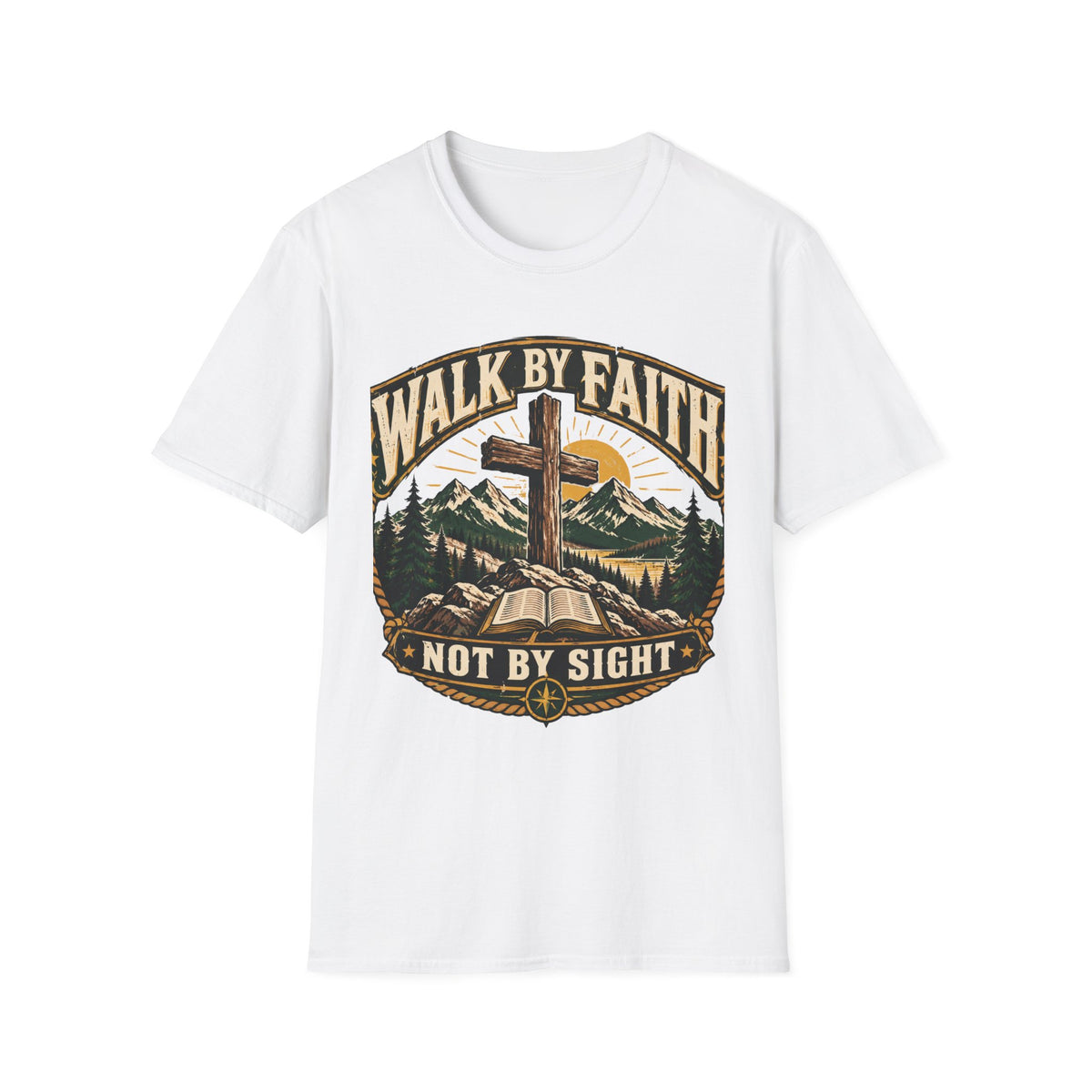 Walk by faith not by sight T-shirt