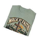 Walk by faith not by sight T-shirt