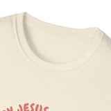 Powered by Jesus and iced coffee T-shirts copy