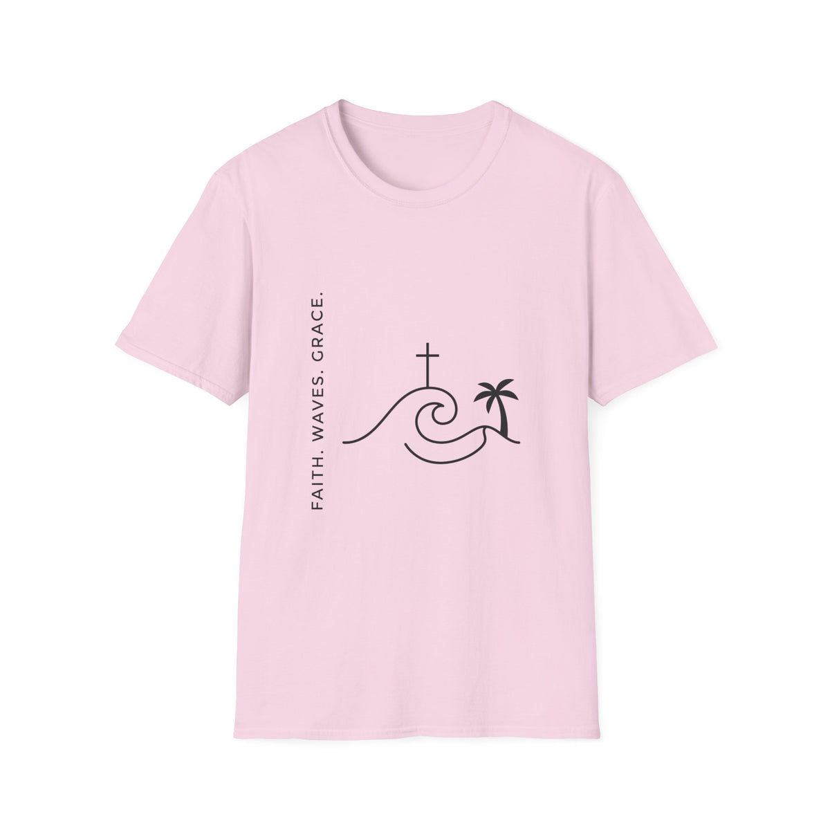Faith waves grace T-shirts
