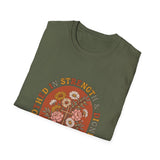 Clothed in strength and dignity T-shirts (2)