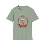 Powered by jesus and iced coffee T-shirts