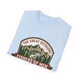 The great outdoors Fishers of men T-shirts