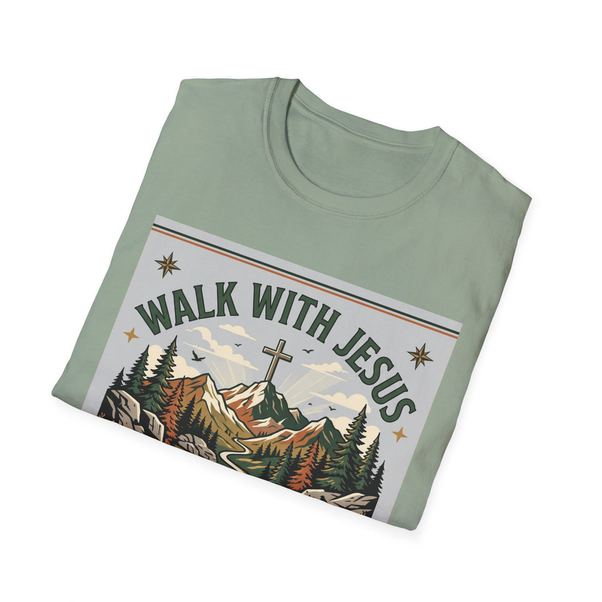 Walk with jesus T-shirts