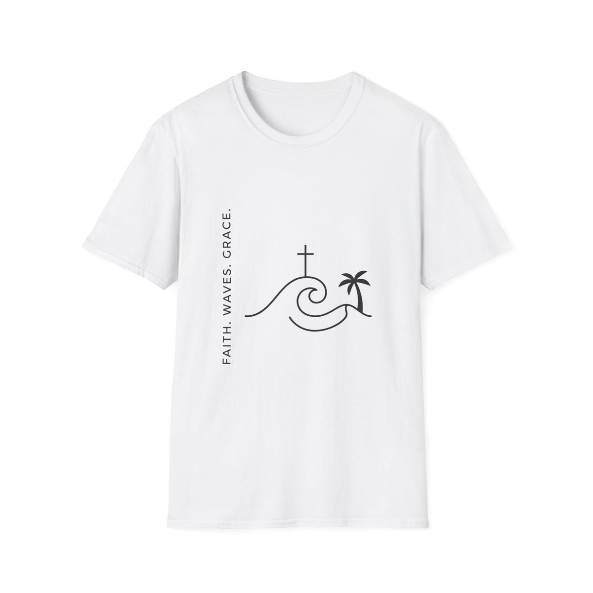 Faith waves grace T-shirts