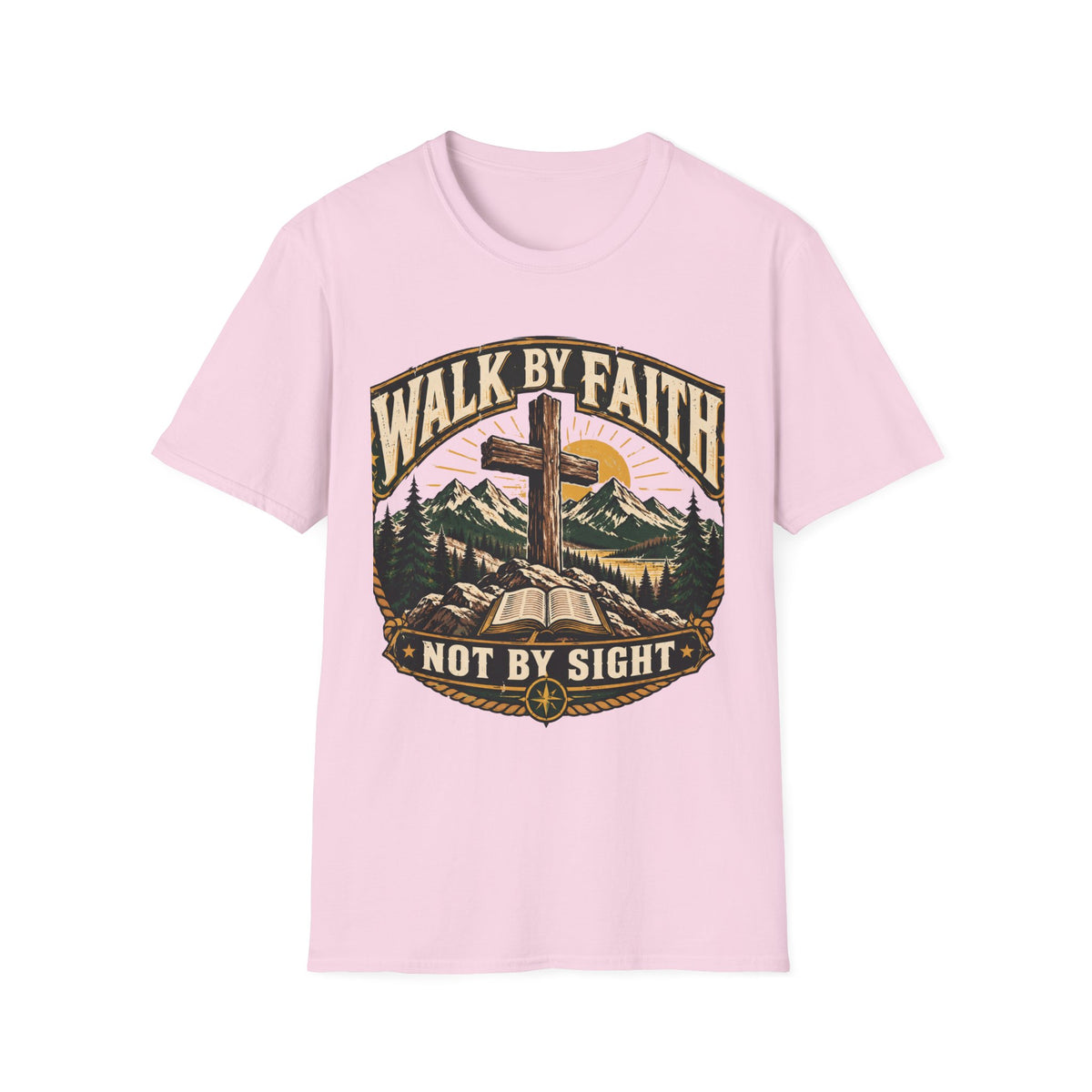 Walk by faith not by sight T-shirt