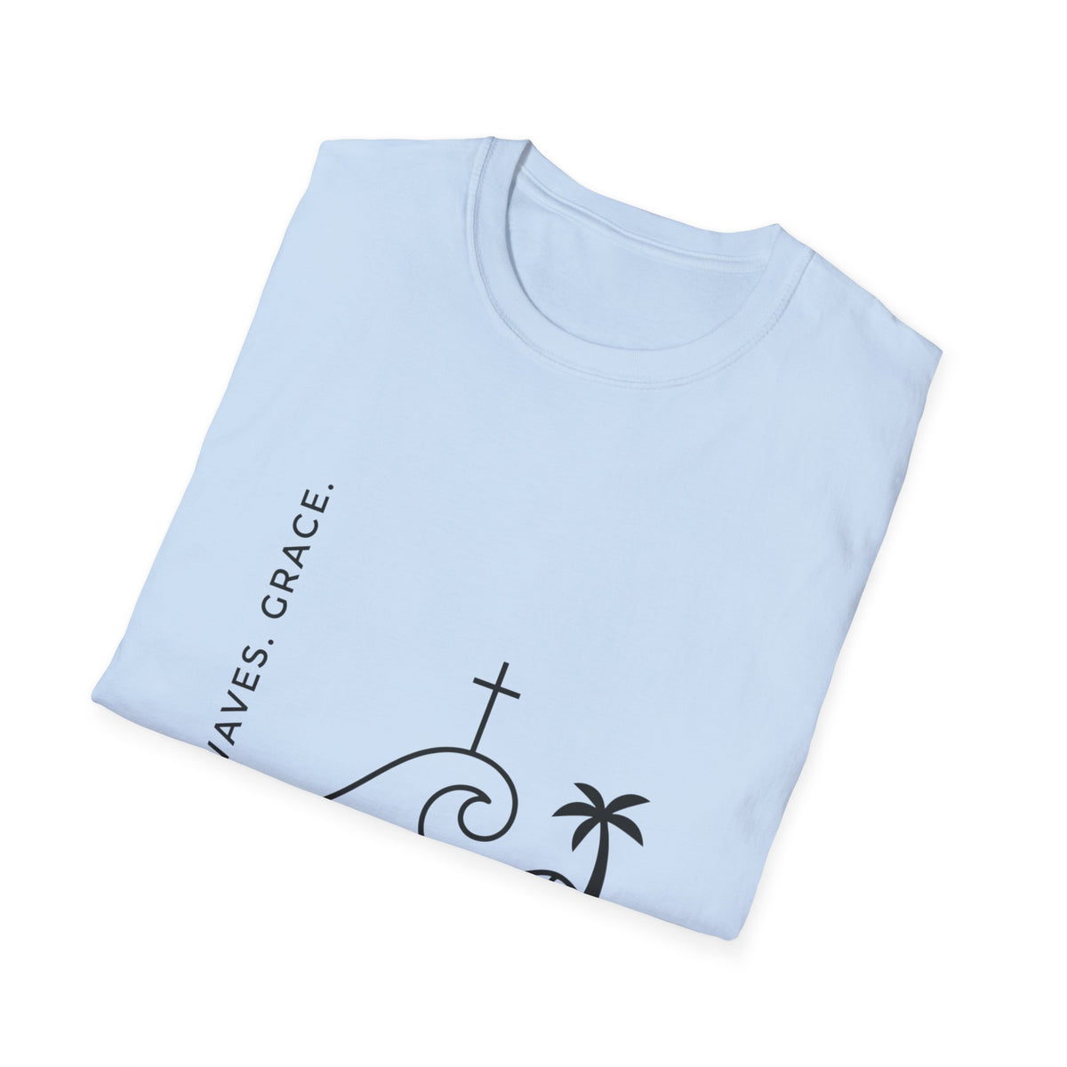 Faith waves grace T-shirts