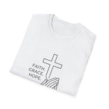 Faith Grace Hope T-shirts