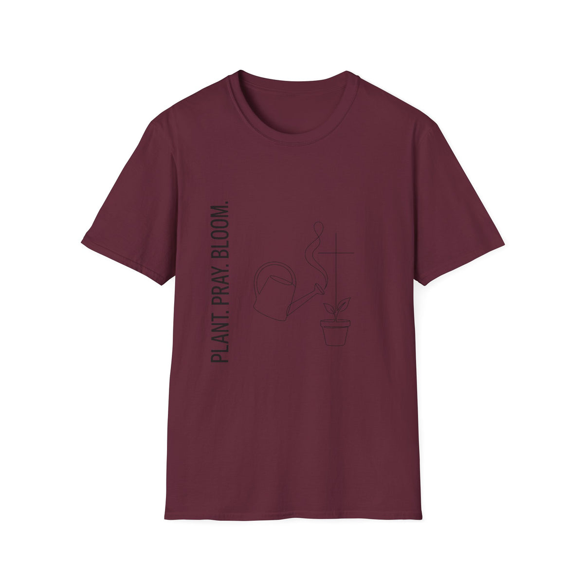 Plant pray bloom T-shirts