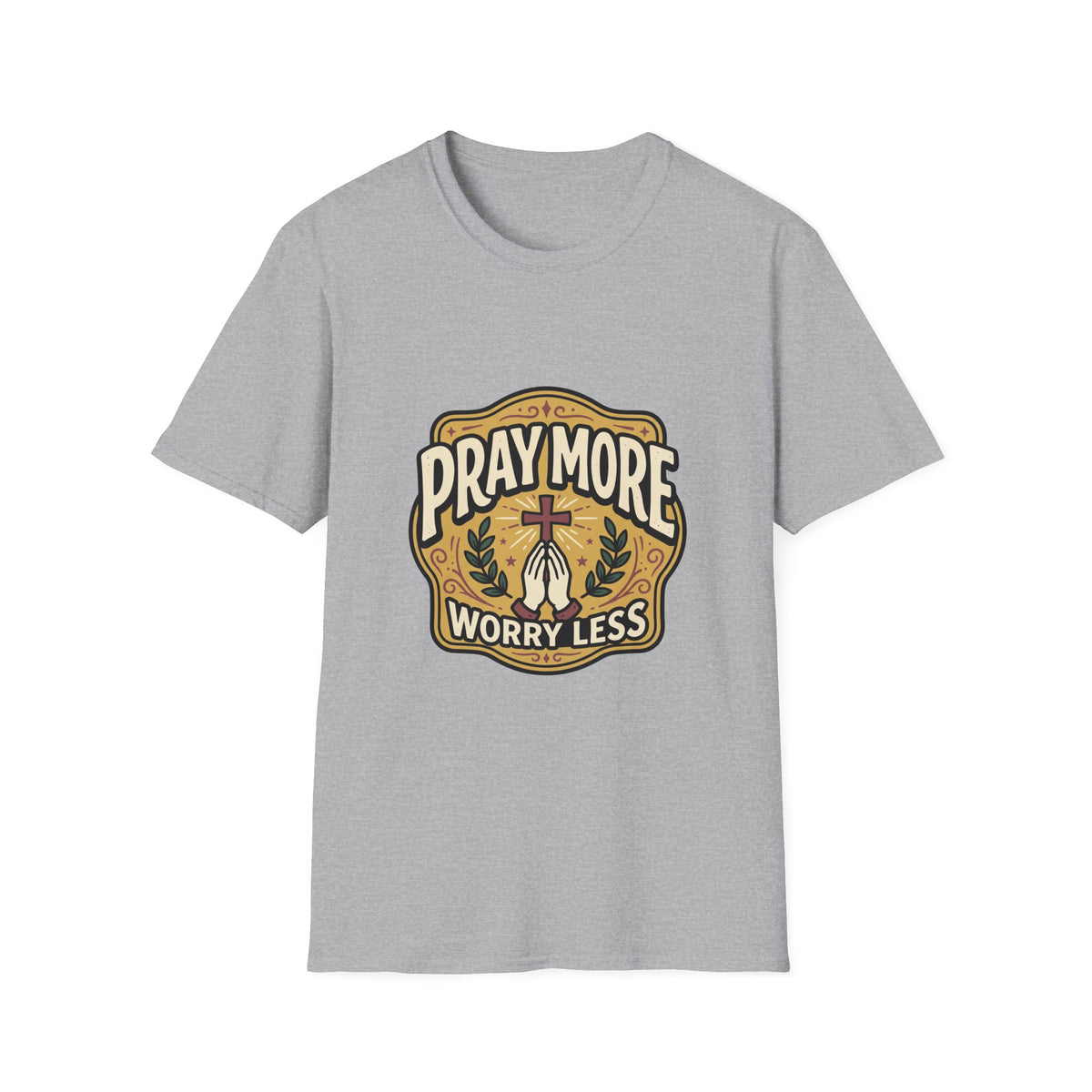 Pray more worry less T-shirts