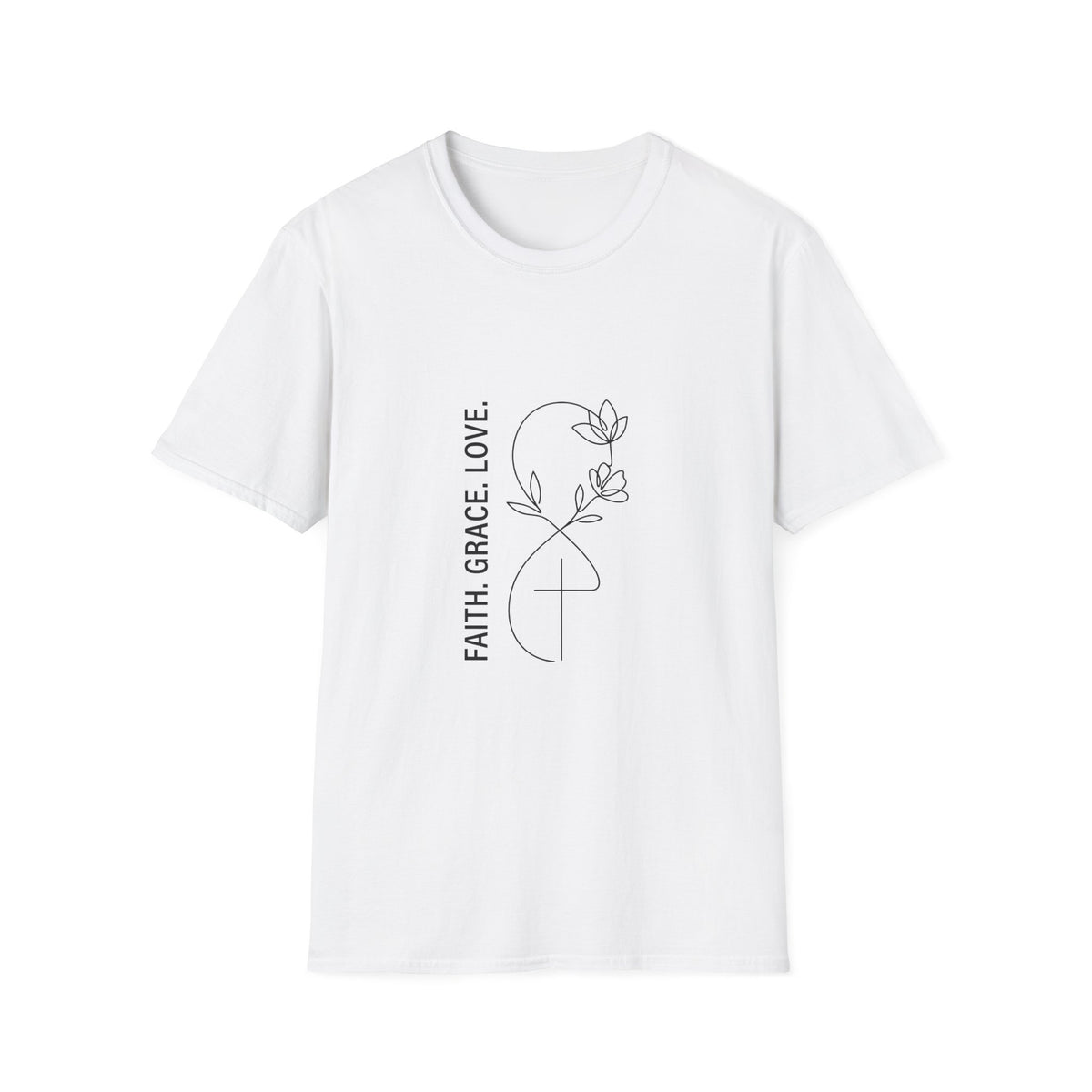 Faith grace love T-shirts