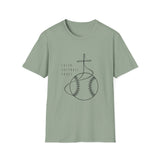 Faith softball grace T-shirts