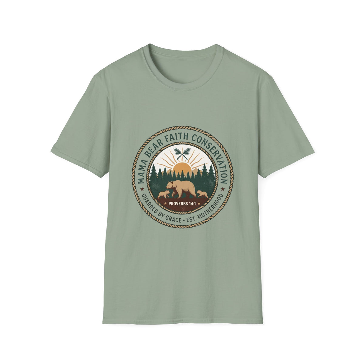 Mama bear faith conservation T-shirts (2)